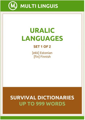 uralic dictionaries excerpt