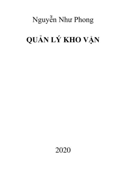 Quan Ly Kho Van