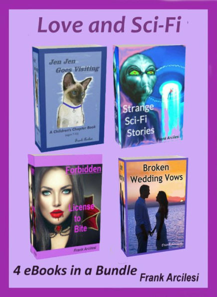 Love and Sci-Fi: 4 Ebooks in a Bundle