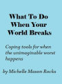 What to Do When Your World Breaks