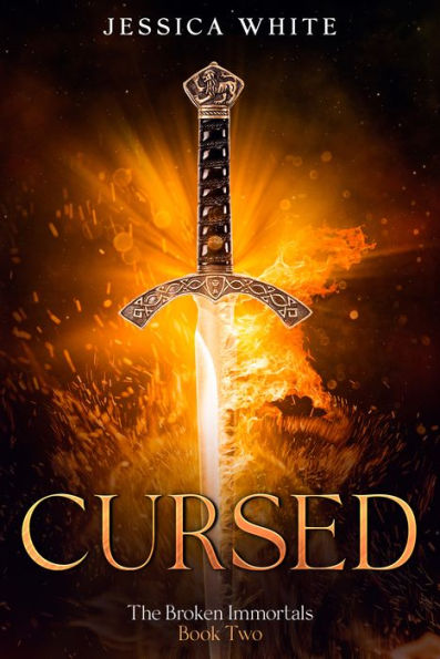 Cursed- A Dark Werewolf Romance from The Broken Immortals Series (Book 2)