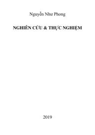 Title: Nghien Cuu & Thuc Nghiem, Author: Phong Nguy?n Nhu