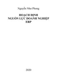 Title: Hoach dinh Nguon luc Doanh Nghiep ERP, Author: Phong Nguy?n Nhu