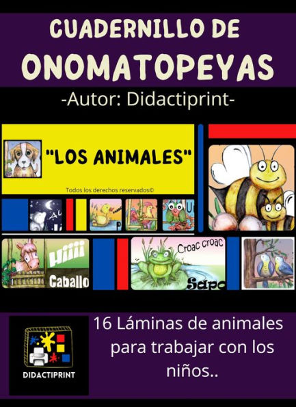 Cuadernillo de onomatopeyas Los Animales