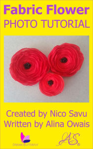 Title: Fabric Flower Photo Tutorial, Author: Nico Savu