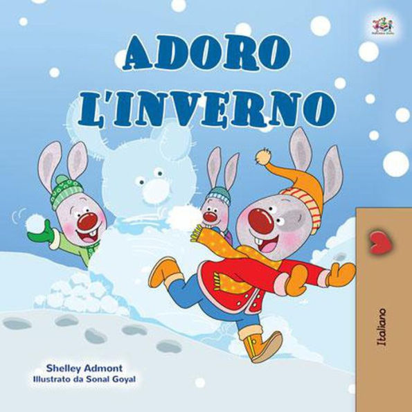 Adoro l'inverno (Italian Bedtime Collection)
