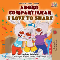 Title: Adoro compartilhar I Love to Share (Portuguese English Bilingual Collection), Author: Shelley Admont