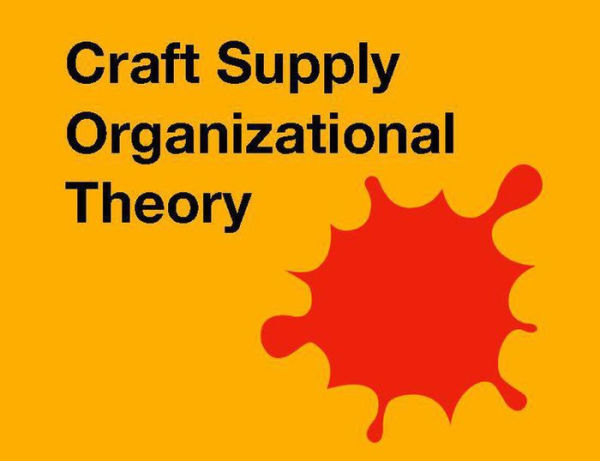 Craft Supply Organizational Theory