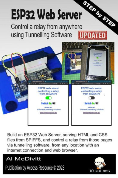 ESP32 Web Server Control a Relay From Anywhere Using Tunnelling Software