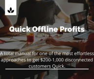 Title: Quick Offline Profits, Author: Denz Apaga