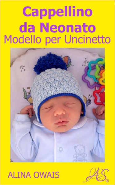 Cappellino da Neonato Modello per Uncinetto