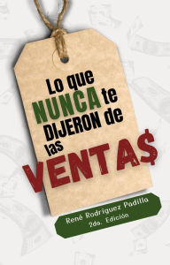 Title: Lo que Nunca te Dijeron de las Ventas, Author: René Rodríguez Padilla