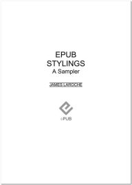Title: ePub Stylings, Author: James LaRoche