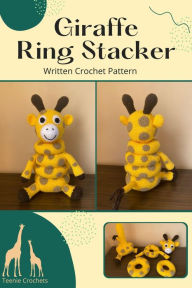 Title: Giraffe Ring Stacker - Written Crochet Pattern, Author: Teenie Crochets