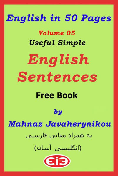 English in 50 Pages: Useful Simple English Sentences Free Book