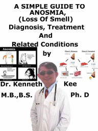 Title: A Simple Guide to Anosmia (Loss of Smell), Diagnosis, Treatment and Related Conditions, Author: Kenneth Kee