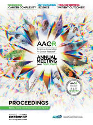 Title: AACR 2022 Proceedings: Part A Online-Only and April 10, Author: CTI Meeting Technology