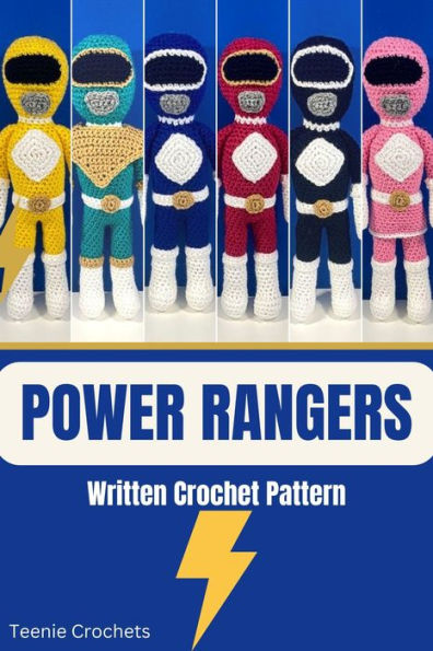 Power Rangers - Written Crochet Patterns