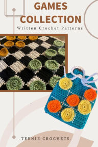 Title: Checkers and Tick-Tack-Tie - Written Crochet Patterns, Author: Teenie Crochets