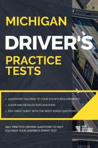 Title: Michigan Driver's Practice Tests (DMV Practice Tests), Author: Ged Benson