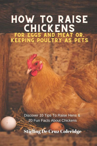 How To Raise Backyard Chickens For Eggs And Meat Or, Keeping Poultry As Pets Discover 10 Quick Tips On Raising Hens And 20 Fun Facts About Chickens (Raising Chickens)