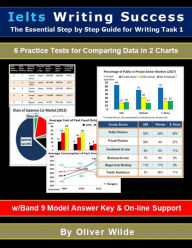 Title: Ielts Writing Success. The Essential Step by Step Guide to Writing Task 1. 6 Practice Tests for Comparing Data in 2 Charts. w/Band 9 Model Answer Key & On-line Support., Author: Oliver Wilde