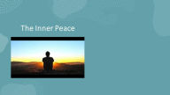 Title: The Inner Peace, Author: Fernando Davalos