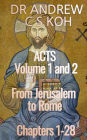 Acts: Volume 1 and 2, From Jerusalem to Rome (Gospels and Act, #5)