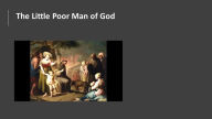 Title: The Little Poor Man of God, Author: Fernando Davalos