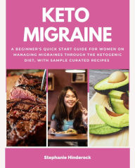 Title: Keto Migraine: A Beginner's Quick Start Guide for Women on Managing Migraines Through the Ketogenic Diet, With Sample Curated Recipes, Author: Stephanie Hinderock