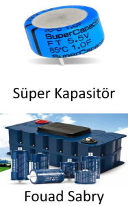Title: Süper Kapasitör: Piller ve kapasitörler arasindaki boslugu kapatmak, Author: Fouad Sabry