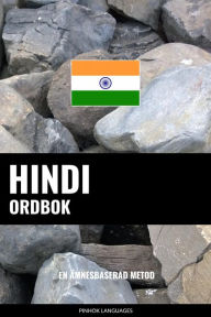 Title: Hindi ordbok: En ämnesbaserad metod, Author: Pinhok Languages