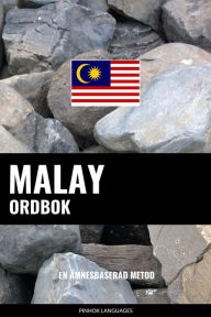 Title: Malay ordbok: En ämnesbaserad metod, Author: Pinhok Languages