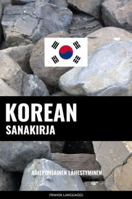 Title: Korean sanakirja: Aihepohjainen lähestyminen, Author: Pinhok Languages