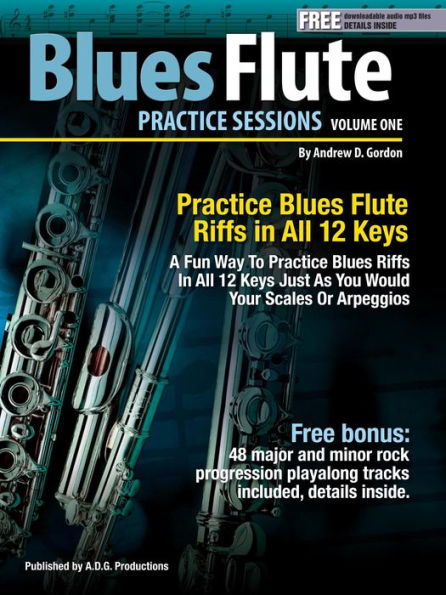 Blues Flute Practice Sessions Volume 1 In All 12 Keys