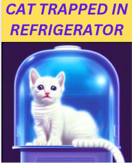 Title: Cat Trapped In Refrigerator, Author: gary king