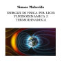 Esercizi di fisica per licei: fluidodinamica e termodinamica