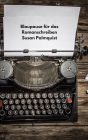 Blaupause für das Romanschreiben