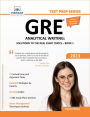 GRE Analytical Writing: Solutions to the Real Essay Topics - Book 1 (Test Prep Series)