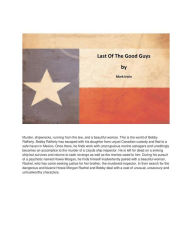Title: Last of the Good Guys, Author: mark irwin