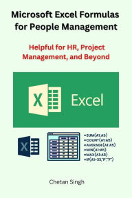 Title: Microsoft Excel Formulas for People Management, Author: Chetan Singh