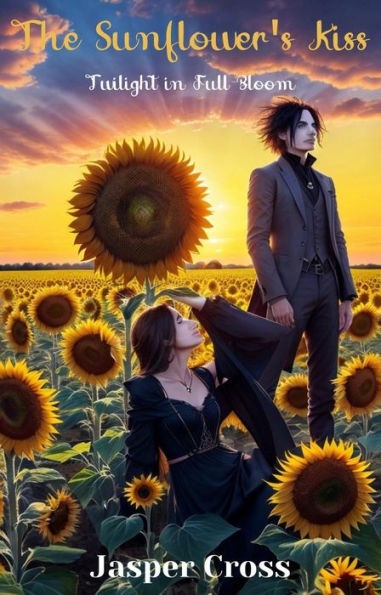 The Sunflower's Kiss: Twilight in Full Bloom