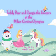 Title: Teddy Bear and Giorgia the unicorn at the Olympics of Milano Cortina (2), Author: ALEX WINDEROTH