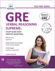 Title: GRE Verbal Reasoning Supreme: Study Guide with Practice Questions (Test Prep Series), Author: Vibrant Publishers
