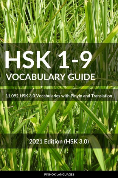 HSK 1-9 Vocabulary Guide: All 11,092 HSK Vocabularies with Pinyin and Translation