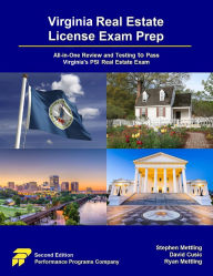 Title: Virginia Real Estate License Exam Prep: All-in-One Review and Testing to Pass Virginia's PSI Real Estate Exam, Author: Stephen Mettling