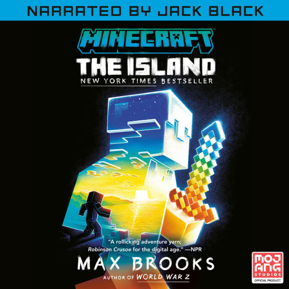 Minecraft: The Island (Narrated by Jack Black): An Official Minecraft Novel