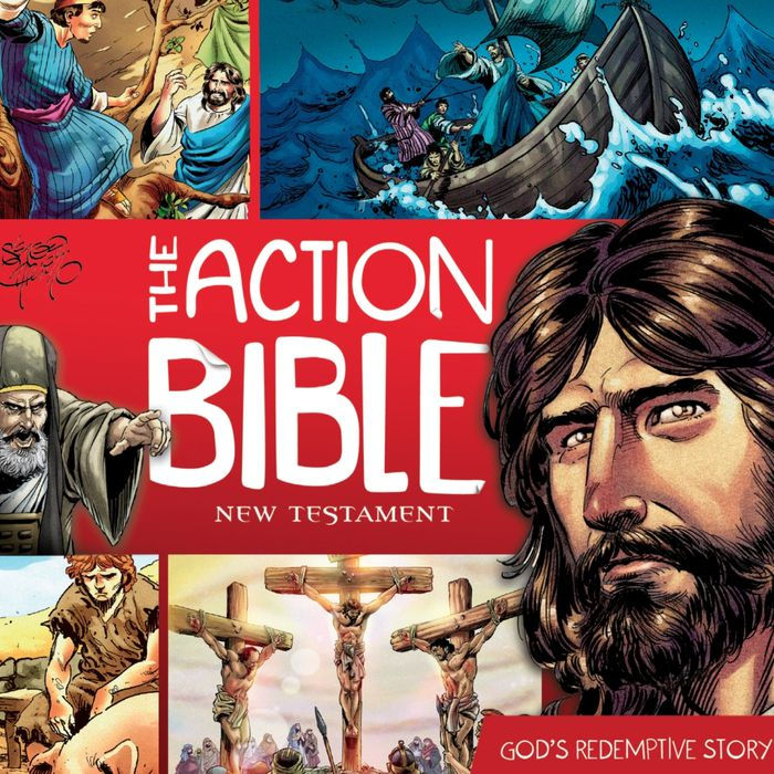 The Action Bible New Testament: God's Redemptive Story