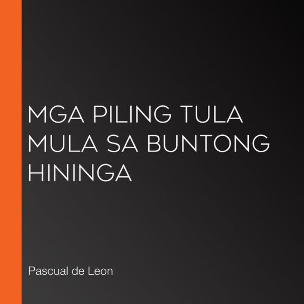 Mga Piling Tula mula sa Buntong Hininga