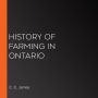 History of Farming in Ontario